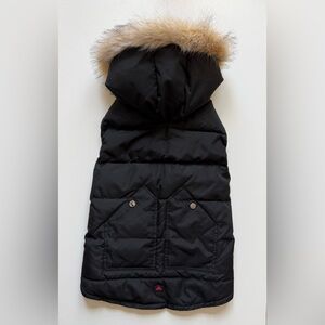 Pajar Pup Barnard Hooded Dog Jacket Insulated Faux Fur Hood Water Repellent - XL